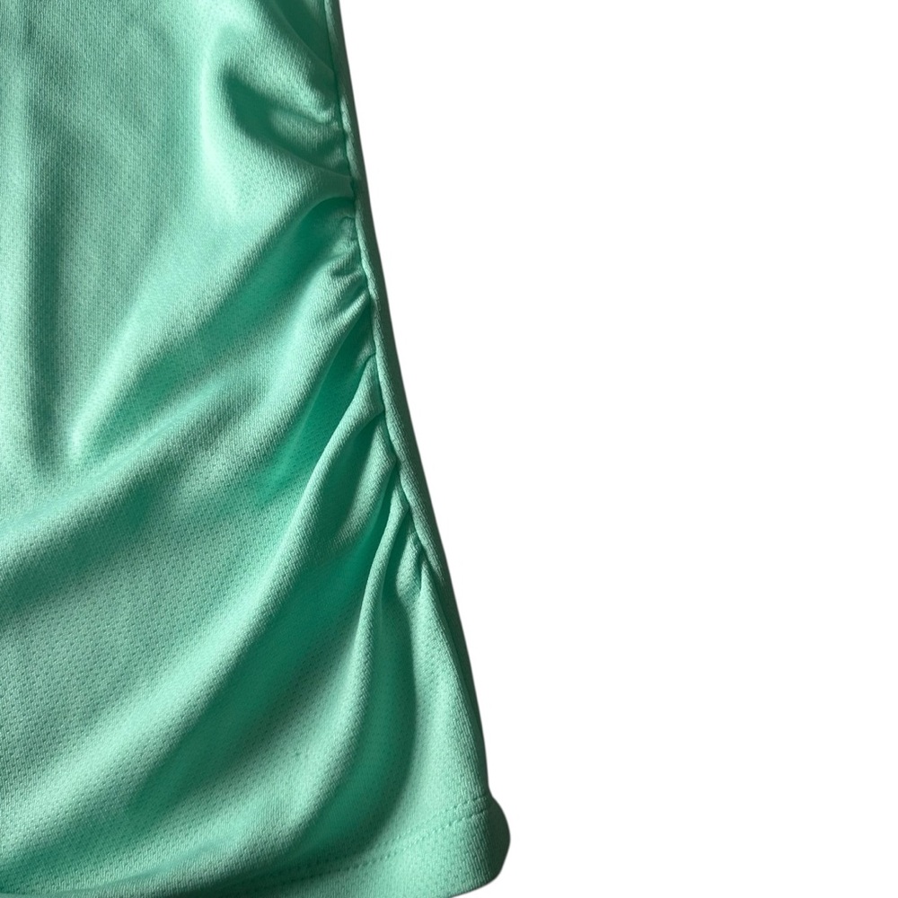 PGA Tour Women’s Medium Performance Golf Polo Mint Green Athletic Top - Picture 4 of 7